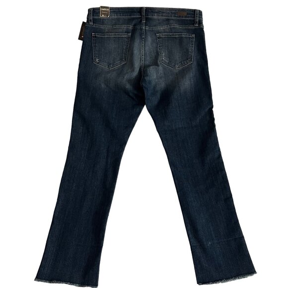 SIZE 14 NWT Kut From The Kloth Cameron Straight Leg Cuffed Jeans - Picture 9 of 12